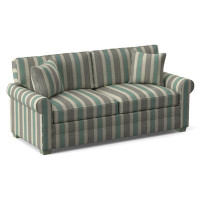 Braxton Culler Bedford 86" Rolled Arm Loveseat with Reversible Cushions