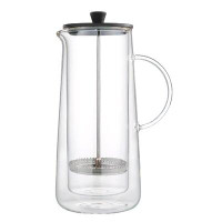 Frieling Zassenhaus 3.13-Cup Aroma Double Wall Glass French Press Coffee Maker