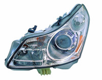 Head Lamp Driver Side Infiniti G35 Sedan 2007-2008 Without Tech Capa , In2502137C