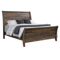Millwood Pines Becky Low Profile Sleigh Bed