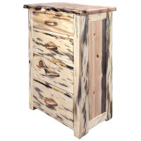 Montana Woodworks® Big Sky Collection 4 Drawer 33" W Solid Wood Chest