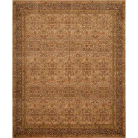 Samad Rugs One-of-a-Kind Masterpiece Hand-Knotted 10' x 8' Area Rug in Cream/Brown