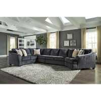 Signature Design by Ashley Eltmann 4-Piece Sectional With Cuddler