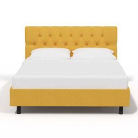 Latitude Run® Tufted Upholstered Platform Bed
