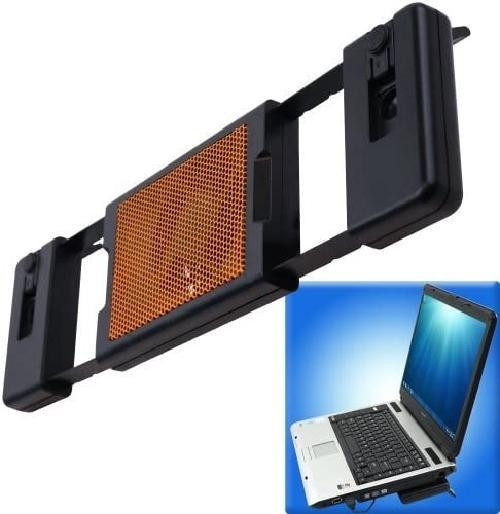 Mini Laptop Cooler with Fan and USB Connection in Laptop Accessories - Image 2