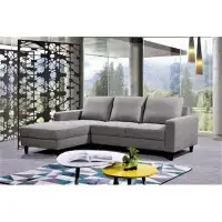 Wrought Studio Pamila 93.5" Wide Sofa and Chaise