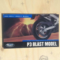 2008 Buell Blast P3 Owners Manual New in Plastic WPG