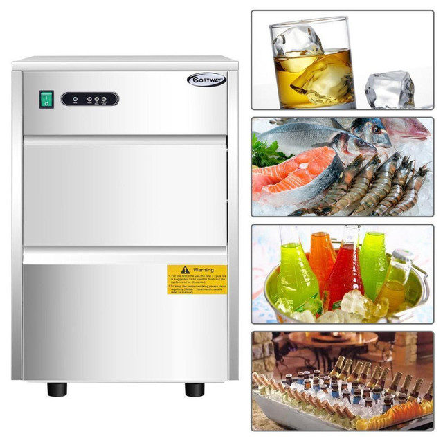 Automatic Ice Maker Stainless Steel 58lbs/24h Freestanding Commercial Home Use - FREE SHIPPING in Other Business & Industrial - Image 4