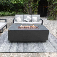 Envelor Elementi Andes Propane Fire Pit 60,000 BTUs - 66 x 32 Inches