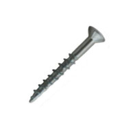 CSH #8 x 1-1/2 in. Zinc Square Drive Flat-Head Coarse Thread with Nibs Self-Tapping