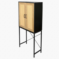 Bay Isle Home™ Cabinet With 2 Rattan Doors