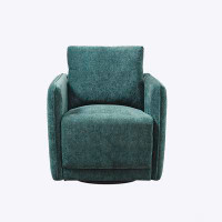 Latitude Run® Upholstered 360 Degree Swivel Chair