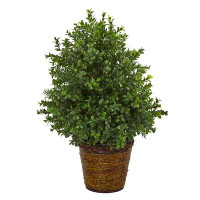 Bay Isle Home™ 17" Artificial Foliage Plant in Basket