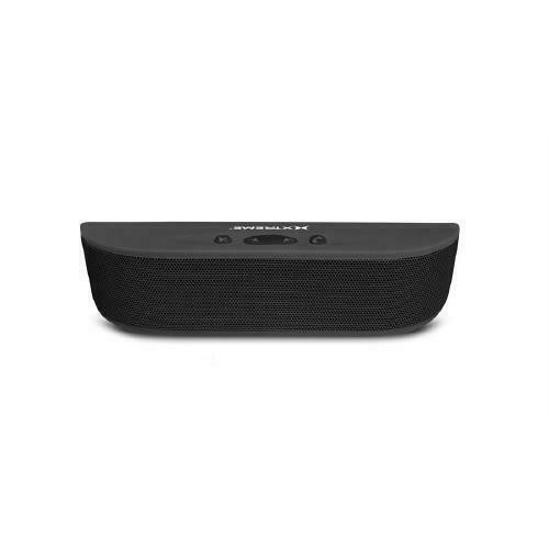 XTREME Bluetooth Curved Speaker with Audio Controls - Grey/Black in Speakers