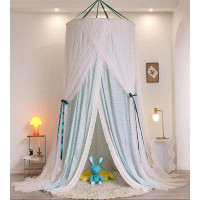 BTERAZ Cotton Bed Canopy