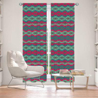 East Urban Home Lined Window Curtains 2-panel Set for Window Size by Nika Martinez - Luna