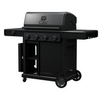Char-Broil Charbroil Pro Series 4-burner Infrared Gas Grill, Griddle, and Charcoal Combo with Side Burner