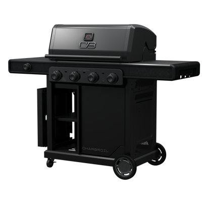 Charbroil Charbroil Pro Series 4-burner Infrared Propane Gas Grill, Griddle, and Charcoal Combo with Side Burner in Other