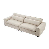 Latitude Run® Mid-Century Sofa Couch Modern Upholstered Couch
