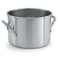 STAINLESS STEEL STOCK POT VARIETY OF SIZES AVAILABLE . *RESTAURANT EQUIPMENT PARTS SMALLWARES HOODS AND MORE*