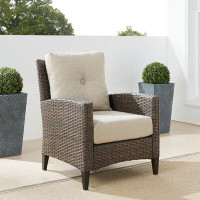 Longshore Tides Almaguer Furniture Outdoor Patio Chair with Cushion
