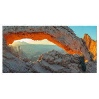 Made in Canada - Design Art Mesa Arch Canyon Lands Utah Park - Wrapped Canvas Photograph Print