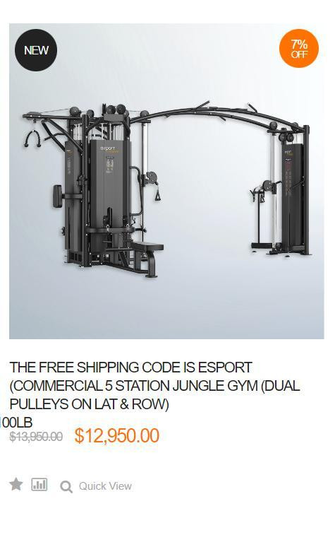 GO TO OUR WEBSITE FOR MORE INFORMATION OR ORDER www.esportfitness.ca FREE SHIPPING CUPON WORD IS eSPORT in Exercise Equipment - Image 2