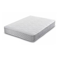Alwyn Home Orthopaedic Sprung Mattress Micro Quilted 8" Grey Border All Sizes Available