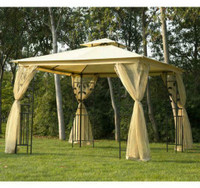 Metal 10' x 10' Patio Tent Party Tent for sale / Wedding Tent / Outdoor Canopy Patio Garden Canopy Tent