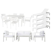 AllModern Tarrence 15 Piece Complete Patio Set with Cushions