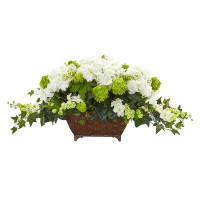 Darby Home Co Mixed Floral Arrangements and Centerpieces in Planter