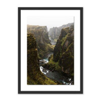 Four Hands Art Studio 'Canyon I' by Alexander Iby - Picture Frame Photograph Print on Paper