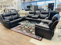 Leather 3PC Recliner Set at Affordable Price!