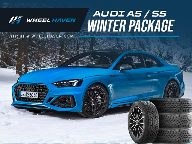 Audi A5 / S5 - Winter Tire + Wheel Package 2023 - WHEEL HAVEN in Tires & Rims