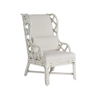 Birch Lane™ Rosalie Wing Back Arm Chair in White