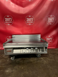 $12k lang electric chrome mirror flat top griddle for only $3495 ! Can ship