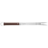 BergHOFF BergHOFF Essentials Stainless Steel BBQ Carving Fork with Wood Handle, 17'