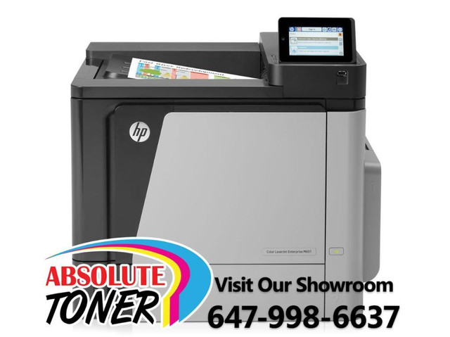 $18.50/Month - HP LaserJet Enterprise M651dn (Meter Only 9435 pages) Color Laser Photo Printer (CZ256A) For Office Use in Printers, Scanners & Fax