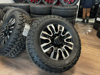 2011-2024 GMC Sierra DENALI ULTIMATE 3500 OEM rims and 35X1250 tires