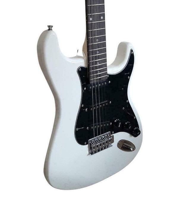Electric Guitar Standard size for beginners, Students White SPS523 in Guitars - Image 3