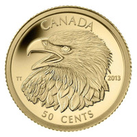 2013 50¢ FINE GOLD BALD EAGLE COIN