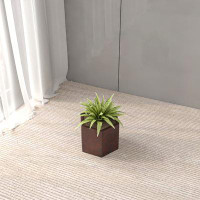 Ebern Designs Ebern Designs Thicket Series Fiberstone Planter In Brown