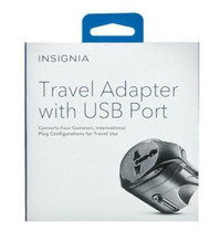 Insignia NS-TADPT1USB-C Travel Adapter With USB (Open Box)