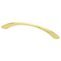 D. Lawless Hardware (100-Pack) 5" Sophisticates Tapered Bow Pull Polished Brass