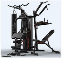 NEW 8 IN 1 COMBINATION WEIGHT LIFTING & WORKOUT EXERCISE MACHINE 523650