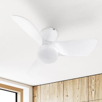 Ebern Designs Kayta Ceiling Fan with LED Lights