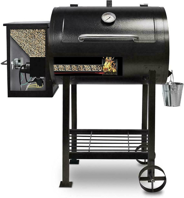 Pit Boss® PB700FB 700 Sq Inch Wood Pellet Grill  -  in stock                                71700FB in BBQs & Outdoor Cooking - Image 3