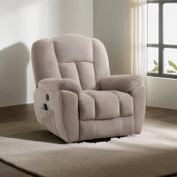 Latitude Run® Power Lift Recliner Chair Recliners With Heat And Massage Recliner Chair  With Usb Charge Port