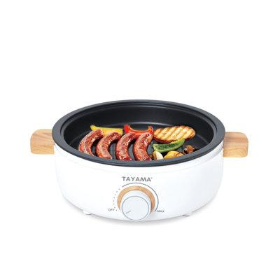 Tayama Tayama 2.5 Qt Nonstick Multi-cooker Hot Pot & Grill in Microwaves & Cookers
