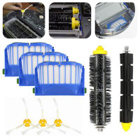 NSI Replacement Parts Kit For Irobot Roomba 600 Series Vacuum Filter Brush Cleaner